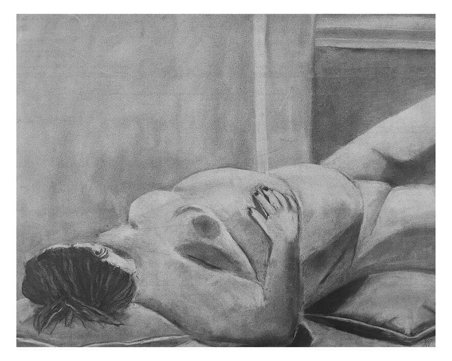 Figure Study #1, ”Resting Spot”, 2023